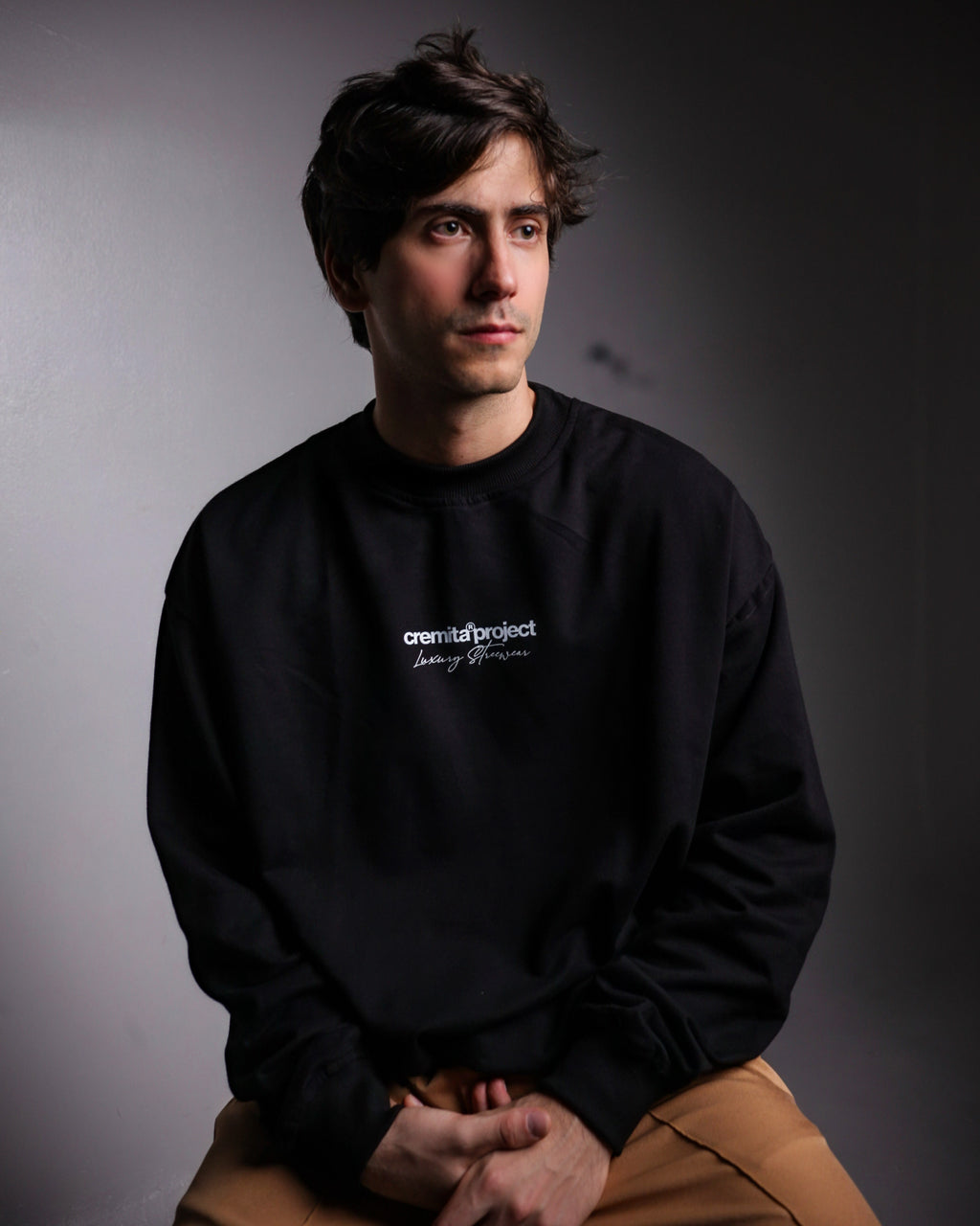 Cremita Project - Sweater Crewneck -  Black