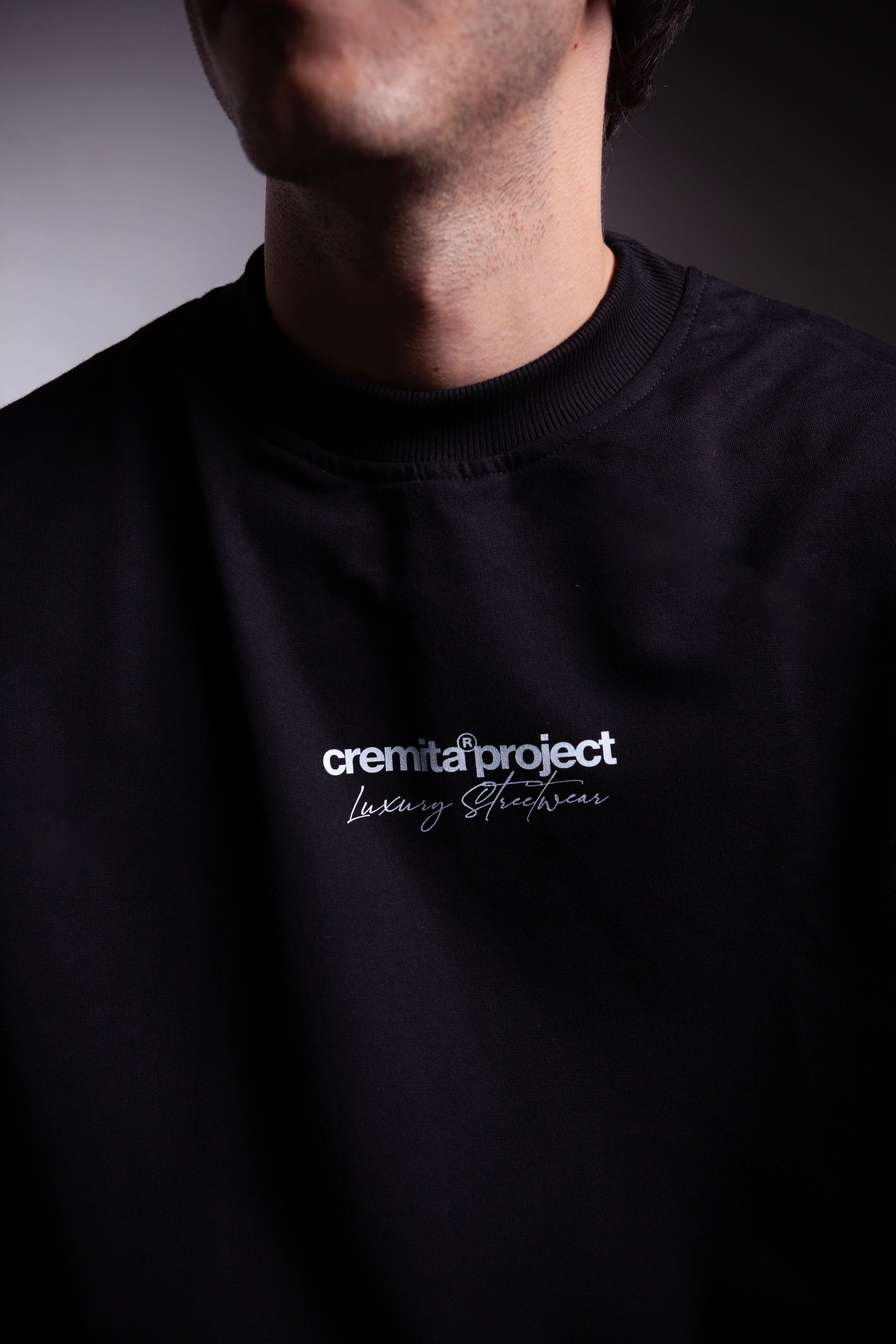 Cremita Project - Sweater Crewneck -  Black