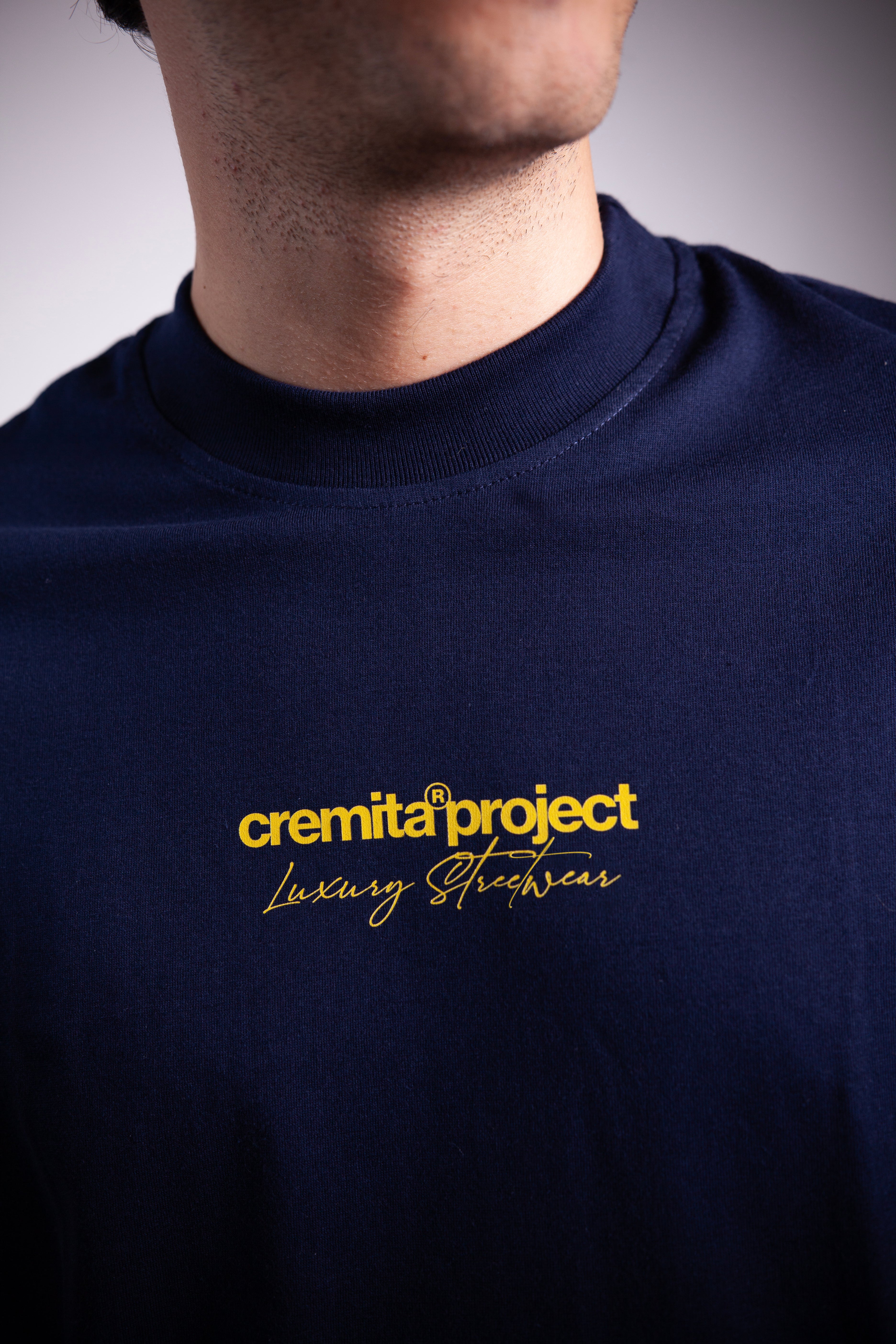 Cremita Project - Sweater Crewneck - Azul Marino