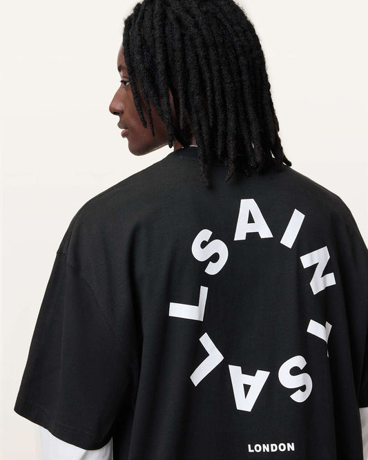 All Saints - Black Tierra Crew Neck