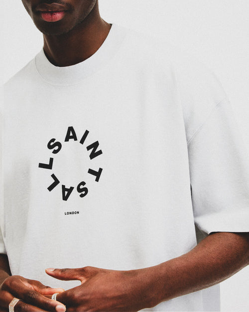 All Saints - Tierra Oversized Crew Neck Logo T-Shirt