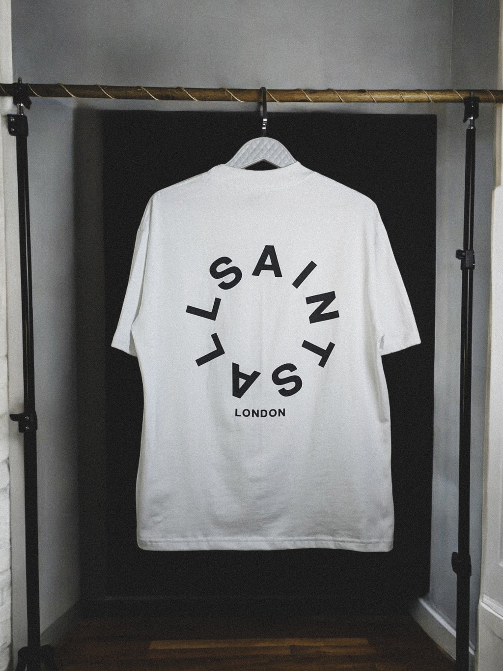 All Saints - Tierra Oversized Crew Neck Logo T-Shirt
